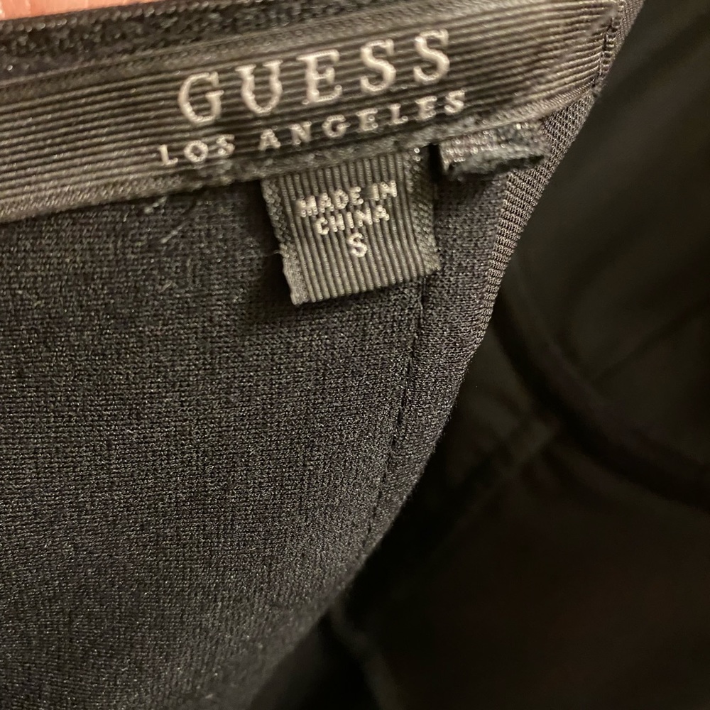 Guess strapless dress. Size small. Color black. - Picture 3 of 3
